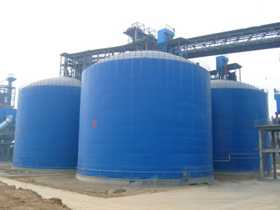 乐平水泥钢板库改造