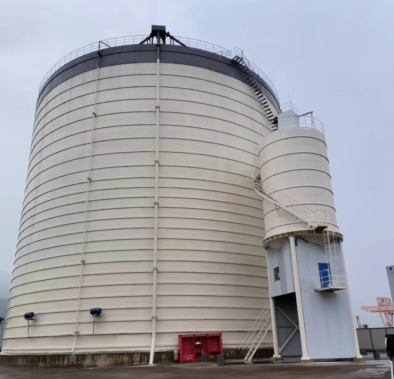 乐平10万吨水泥钢板库