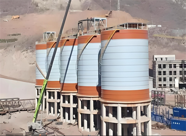 乐平高架钢板仓